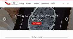 Desktop Screenshot of chili-radiology.com